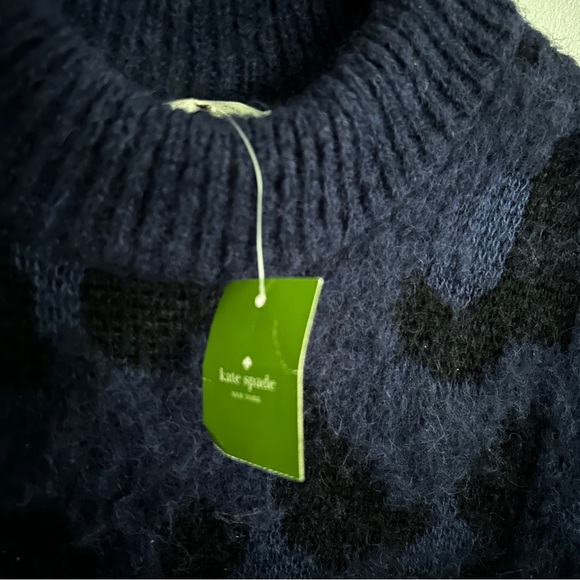 NWT Kate Spade Wild Ones  alpaca wool sweater. Oversized fit - Picture 7 of 10